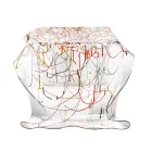 Hand-Drapped Plexiglass Coffee Table Made in Italy - Pippo Viadurini