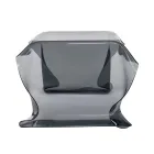 Hand-Drapped Plexiglass Coffee Table Made in Italy - Pippo Viadurini