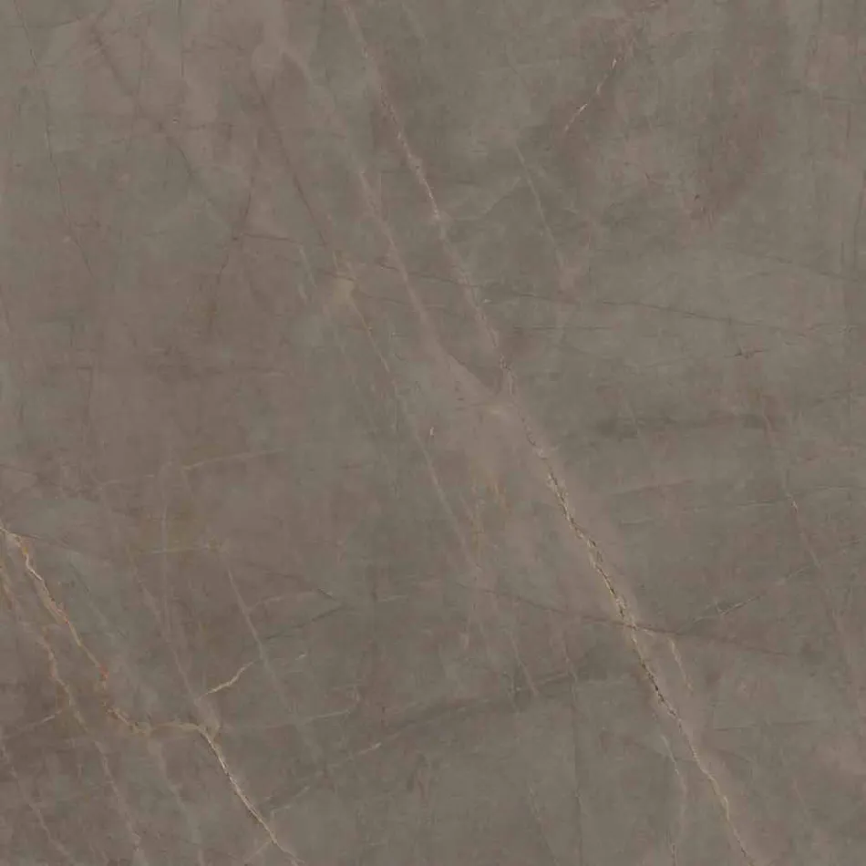 Modern Coffee Table with Round Top in Gres Made in Italy - Stuttgart Viadurini