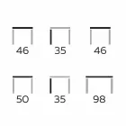 Modern Coffee Table in Gres and Beech Wood Made in Italy - Titanic Viadurini