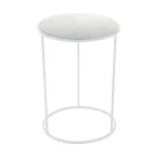 Modern Round Coffee Table in High Quality Metal and Marble - Raphael Viadurini