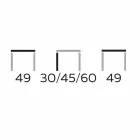 Square Coffee Table in Gres with Metal Base Made in Italy - Albert Viadurini