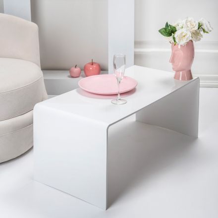Coffee Table Made of Plexiglass Made in Italy - Jasmine Viadurini