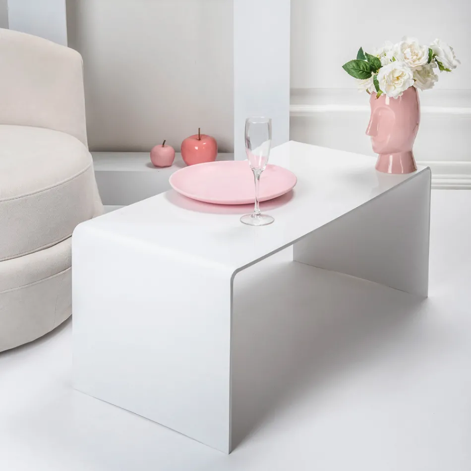 Coffee Table Made of Plexiglass Made in Italy - Jasmine Viadurini