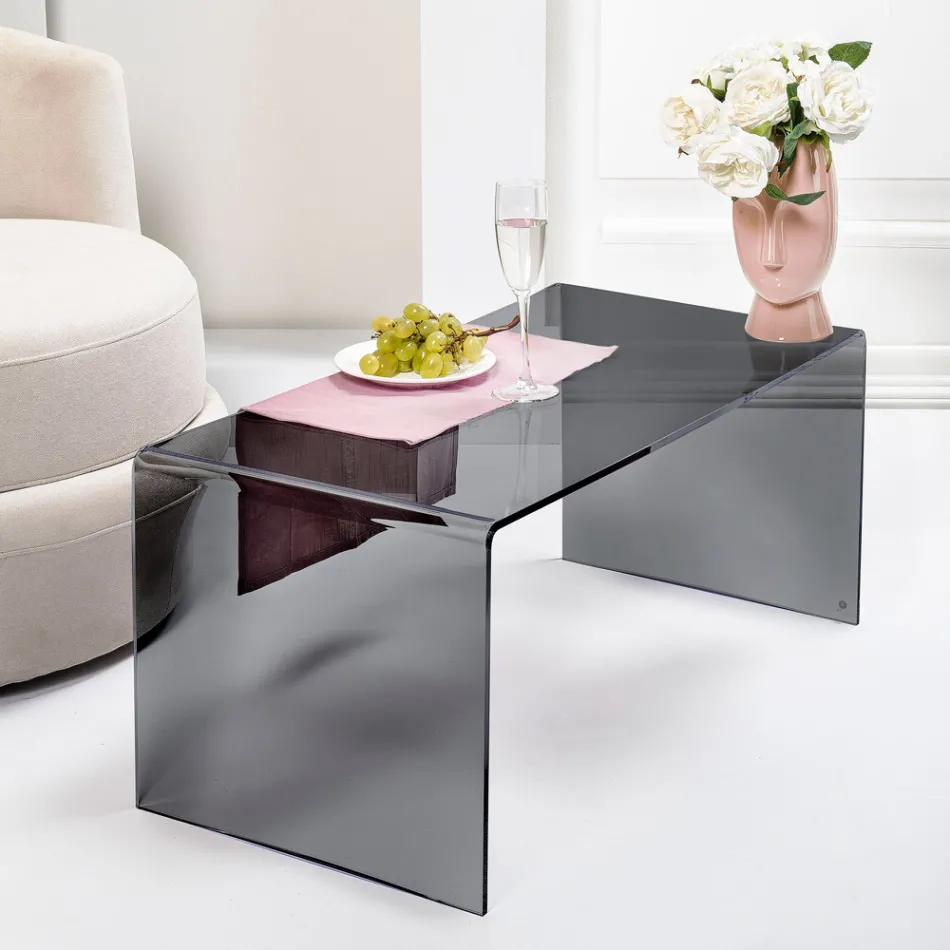 Coffee Table Made of Plexiglass Made in Italy - Jasmine Viadurini
