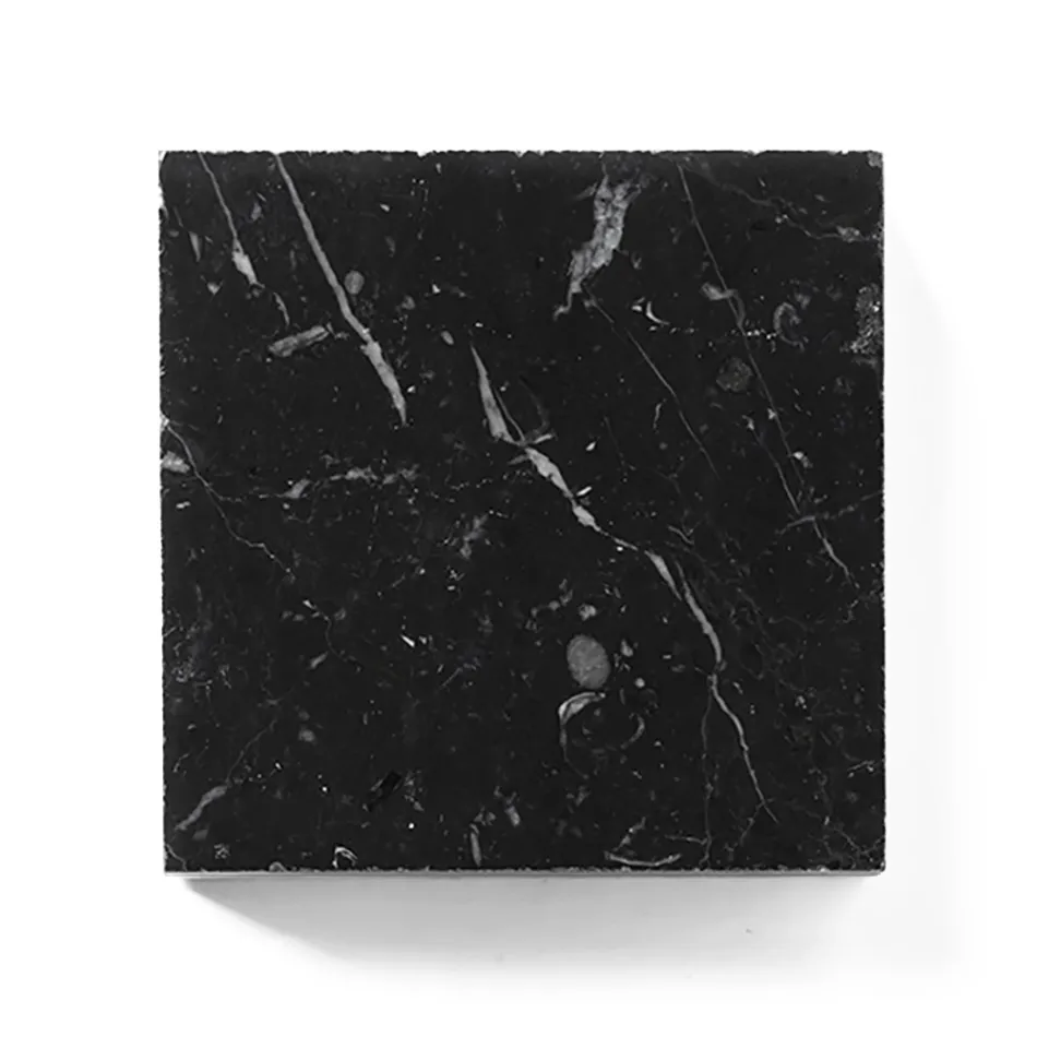 Rectangular Coffee Table with Marble Top Made in Italy - Makino Viadurini