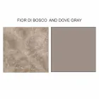 Round Design Coffee Table in Stoneware and Ash Made in Italy - Bering Viadurini