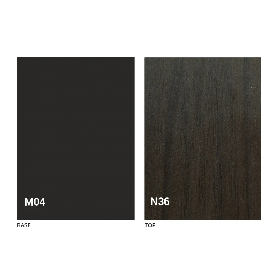 Transformer Table in Wood and Steel Made in Italy - Demetro Viadurini