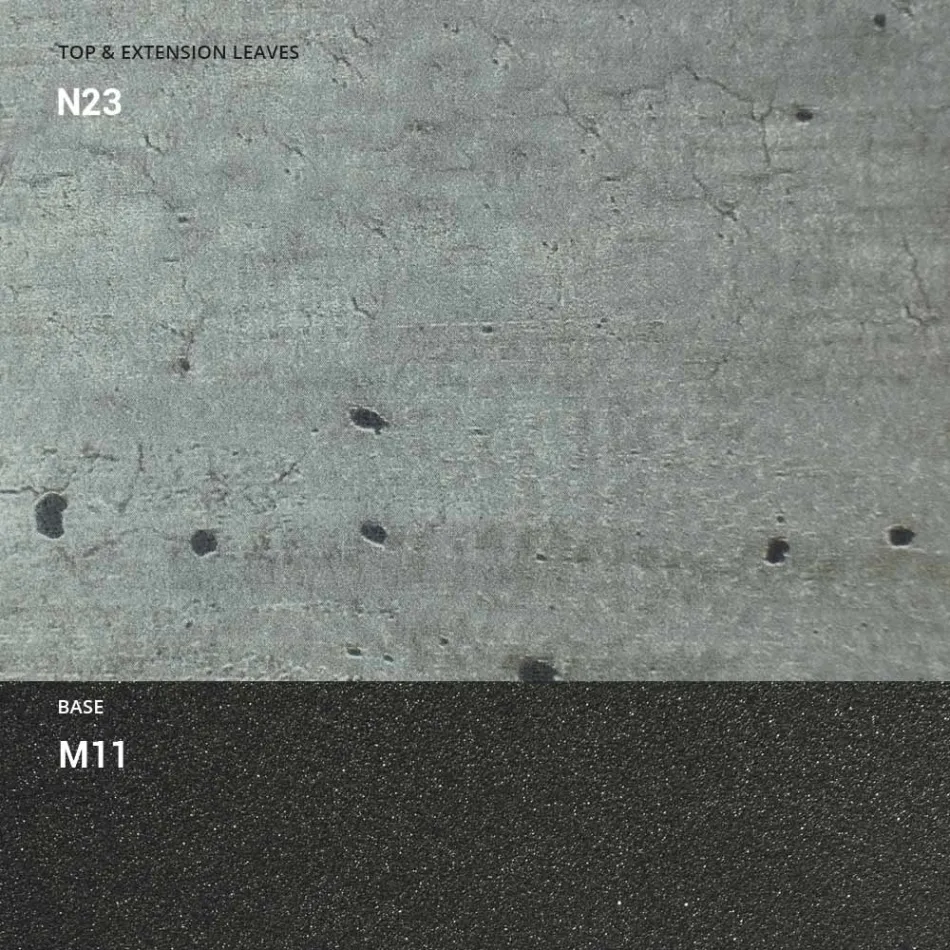 Transformable Coffee Table in Wood and Metal, Made in Italy - Sanrocco Viadurini