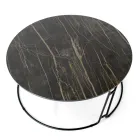 Coffee Table Round Top and Base Made in Italy - Tullia Viadurini
