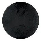 Coffee Table with Glass Top and Round Base Made in Italy - Tullia Viadurini