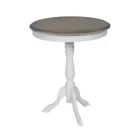 Round Living Room Coffee Table in Different Finishes Made in Italy - Eracle Viadurini