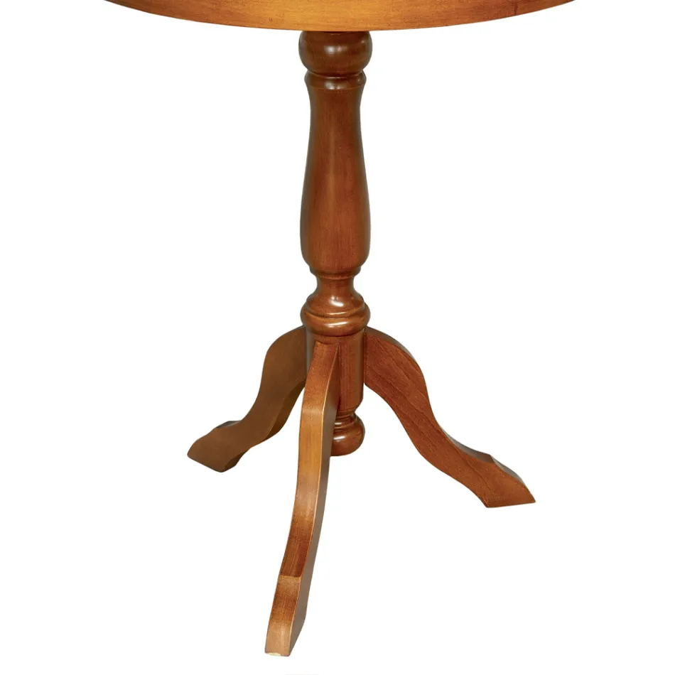 Round Living Room Coffee Table in Different Finishes Made in Italy - Eracle Viadurini