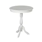 Round Living Room Coffee Table in Different Finishes Made in Italy - Eracle Viadurini