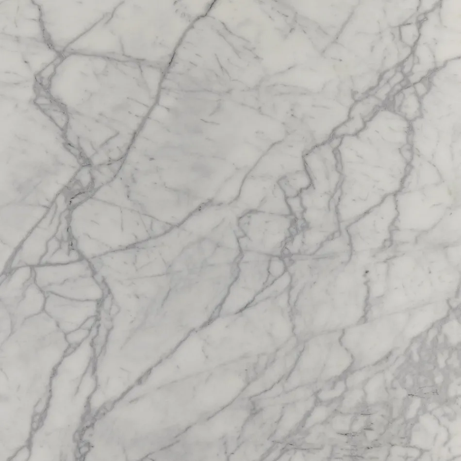 Eero Saarinen Coffee Table H 41 in Statuarietto Carrara Marble Made in Italy Viadurini