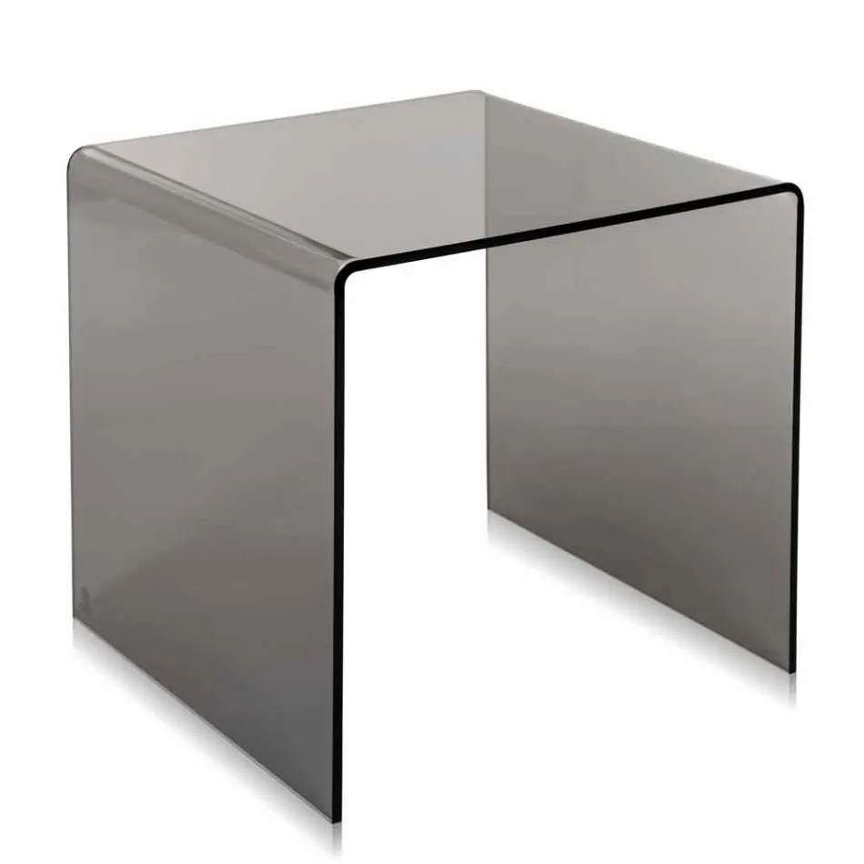 Contemporary Smooth Coffee Table 50x50cm Terry Big, made in Italy Viadurini