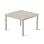 Stackable Garden Coffee Table in Galvanized Steel Made in Italy - Aberdeen Viadurini