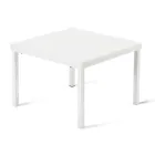 Stackable Garden Coffee Table in Galvanized Steel Made in Italy - Aberdeen Viadurini