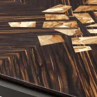 Grilli Zarafa modern design solid wood coffee table made in Italy Viadurini