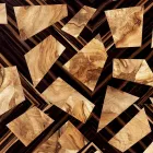 Grilli Zarafa modern design solid wood coffee table made in Italy Viadurini