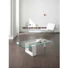 Modern Design Extralight Glass Coffee Table Made in Italy - Scoby Viadurini