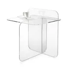 Modern Plexiglass Living Room Coffee Table Made in Italy - Ariel Viadurini