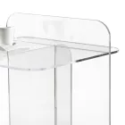Modern Plexiglass Living Room Coffee Table Made in Italy - Ariel Viadurini