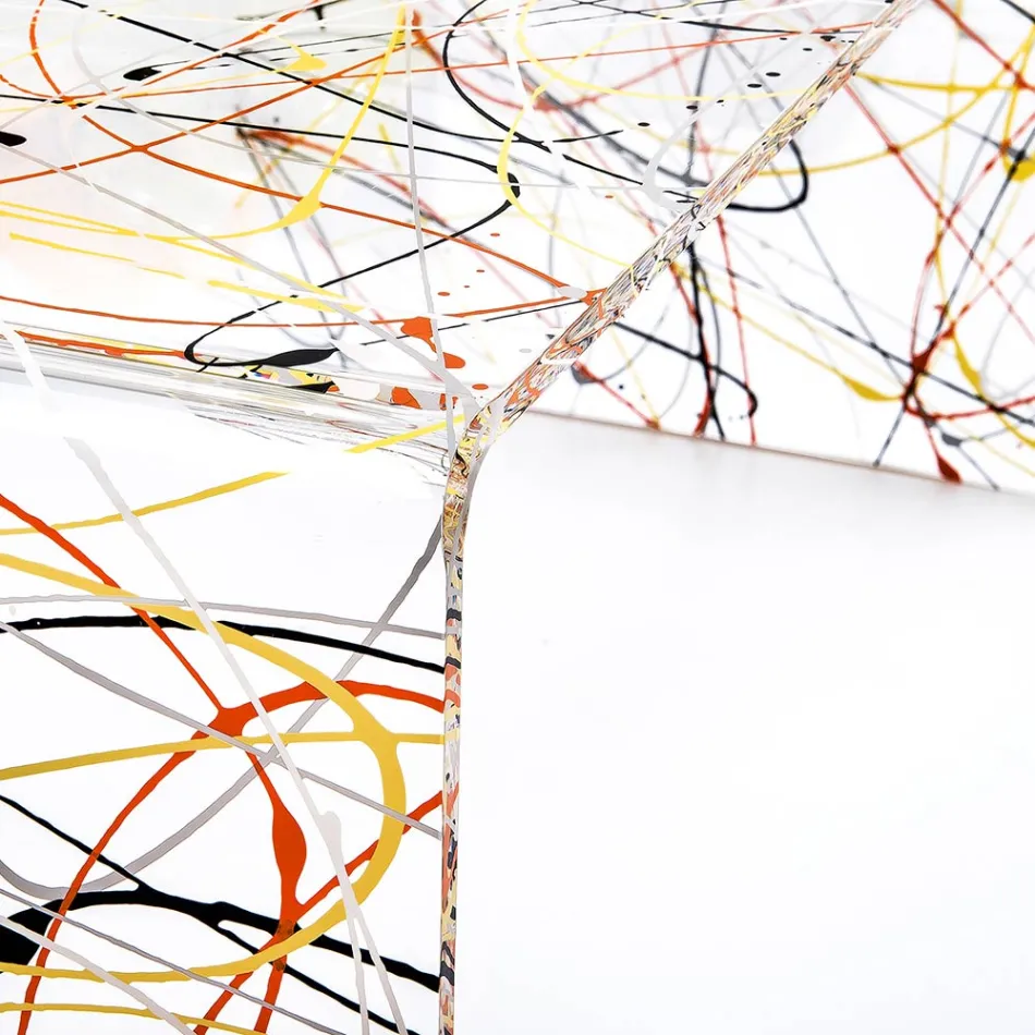 Modern Plexiglass Coffee Table Made in Italy - Vichy Viadurini