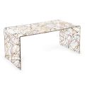 Transparent Plexiglass Coffee Table Made in Italy - Vichy