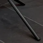 Round Coffee Table for Living Room Metal and Ceramic Base Oapca - Shanghai Viadurini