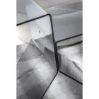 Transparent Colored Plexiglass Coffee Table for Living Room Made in Italy - Kamon Viadurini