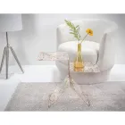 Transparent Colored Plexiglass Coffee Table for Living Room Made in Italy - Kamon Viadurini