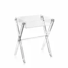 Olivia made of transparent design coffee table made in Italy Viadurini