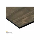 Round Coffee Table with Hpl Top Made in Italy - Mina Viadurini