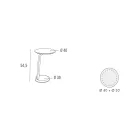 Lacquered MDF Coffee Table with Solid Wood Frame Made in Italy - Tobiko Viadurini