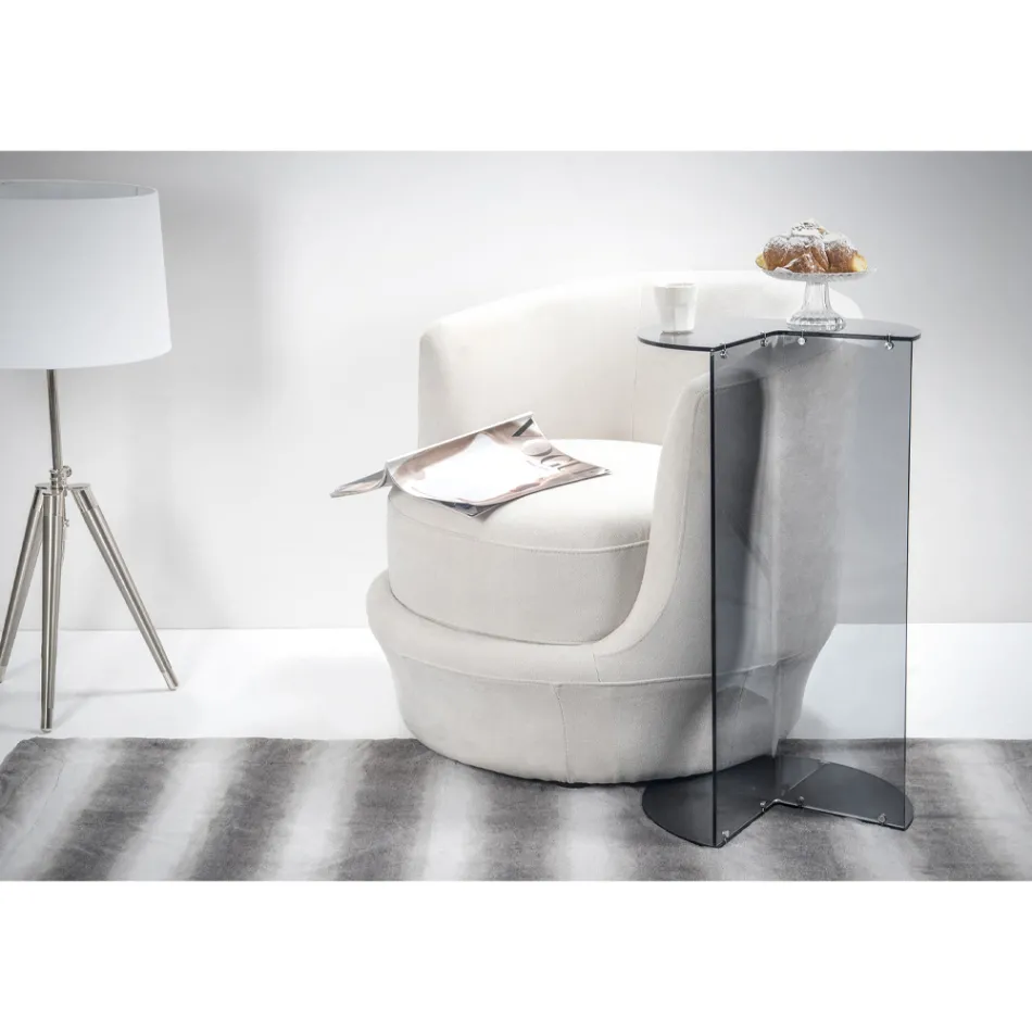 Transparent or Colored Plexiglass Coffee Table Made in Italy - Tabli Viadurini