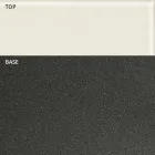 Round Coffee Table Boat Shape in Metal and Etched Glass - Boarding Viadurini