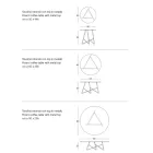 Round Metal Garden Coffee Table in Various Colors and 3 Sizes - Magali Viadurini