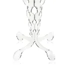 Red round coffee table 50 cm Janis, modern design, made in Italy Viadurini