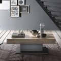 Transformable Coffee Table in Wooden Dining Table Made in Italy - Polar
