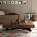 Transformable Coffee Table in Metal and Wood Table Made in Italy - Polaris