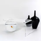 Contemporary modern design coffee table L90xH40xP48 cm Bolly, made in Italy Viadurini