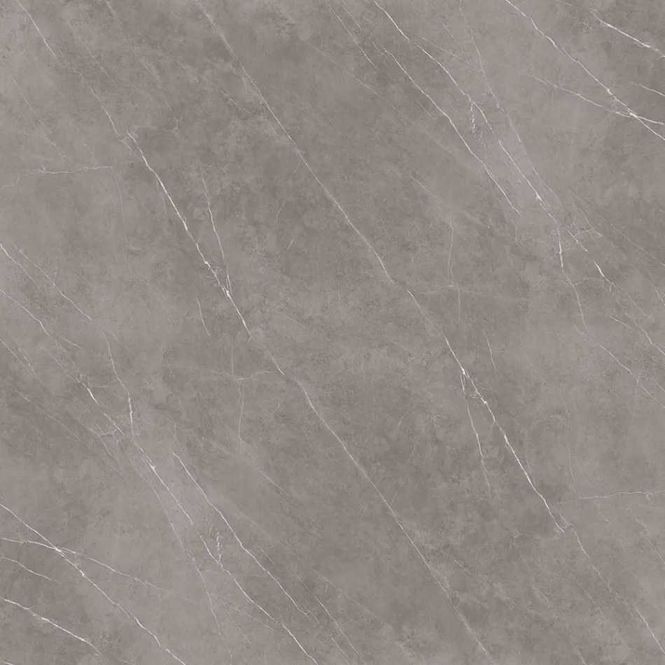 Tulip Coffee Table Eero Saarinen H 41 in Gray Stone Ceramic Made in Italy - Scarlet Viadurini