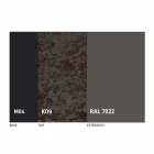 Extendable Dining Table to 2.8 m in Ceramic and Metal Legs - Paoluccio Viadurini