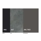 Extendable Dining Table to 2.8 m in Ceramic and Metal Legs - Paoluccio Viadurini