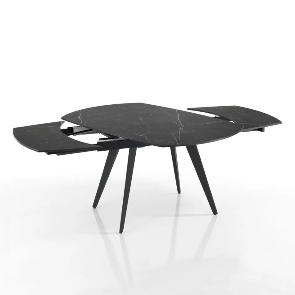 Extendable Table to 200 cm with Swivel Opening - Butego Viadurini