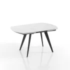 Extendable Table to 200 cm with Swivel Opening - Butego Viadurini