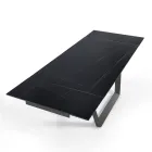 Extendable Table to 240 cm in Gray Steel - Bonito Viadurini