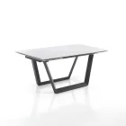 Extendable Table to 240 cm in Gray Steel - Bonito Viadurini