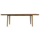 Extendable Table to 240 cm for the Garden Made of Acacia Wood - Sereno Viadurini